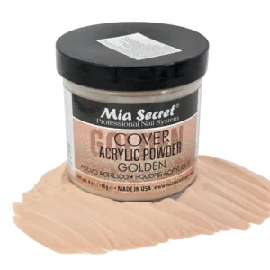COVER GOLDEN ACRYLIC POWDER 4 OZ MIA SECRET