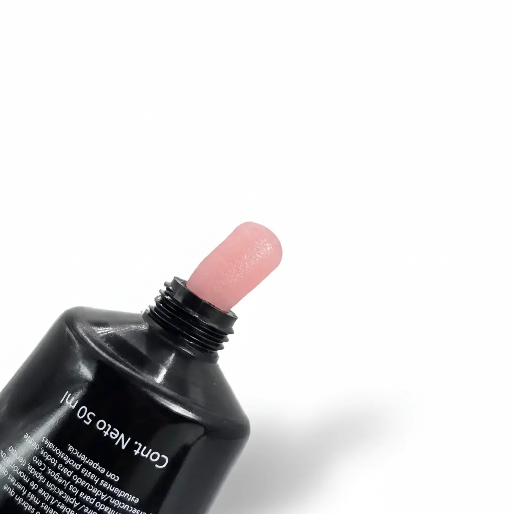 POLY GEL 50ML CHERIMOYA 009 FRENCH PINK 2 Leyli Corazón POLY GEL 50ML CHERIMOYA 009 FRENCH PINK - Imagen 2