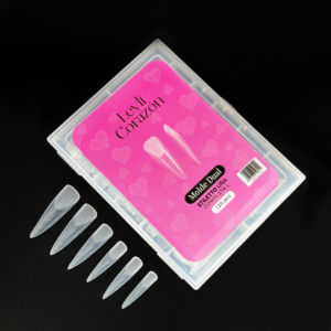 MOLDE DUAL STILETO UÑA COMPLETA  LEYLI CORAZON