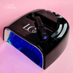 LAMPARA DUO NEGRO 128W LEYLI CORAZON