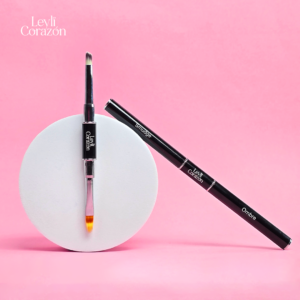 PINCEL DIFUMINADOR DOBLE PUNTA LEYLI CORAZON