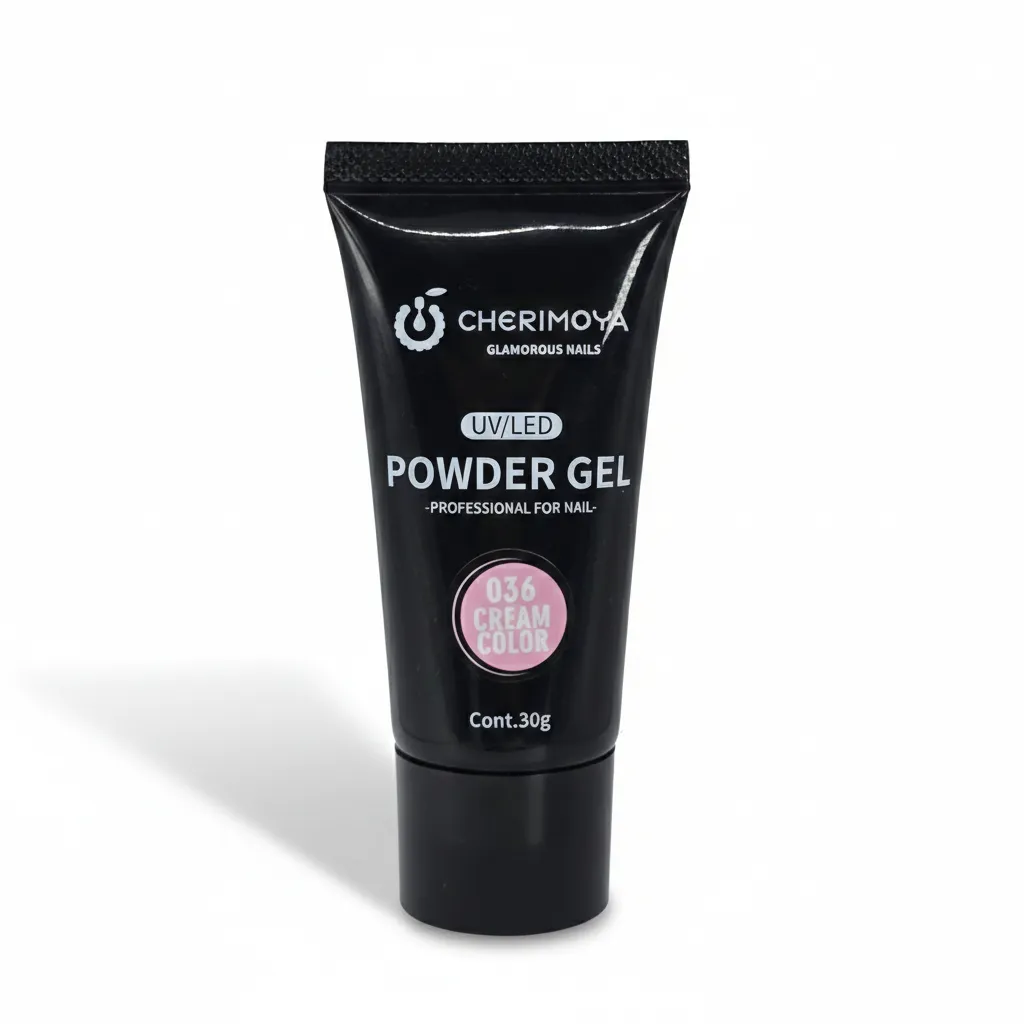 POLY GEL 30G CHERIMOYA 036 NUDE COLOR 1 Leyli Corazón POLY GEL 30G CHERIMOYA 036 NUDE COLOR