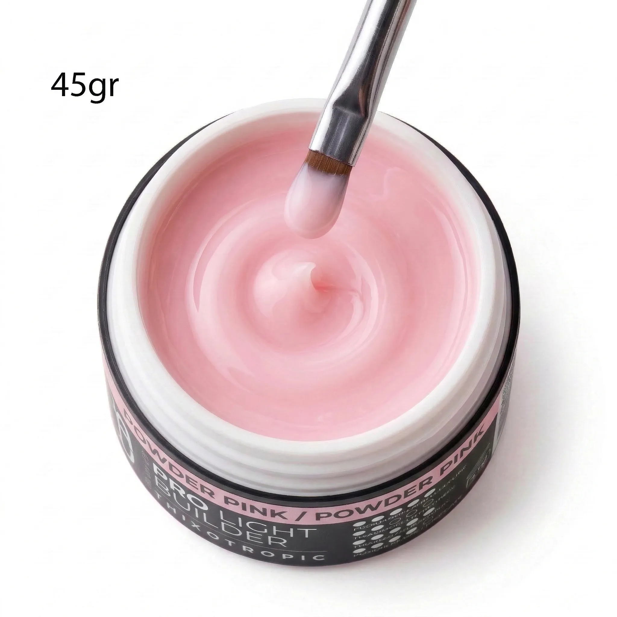 GEL BUILDER POWDER PINK 45GR PALU 1 Leyli Corazón GEL BUILDER POWDER PINK 45GR PALU