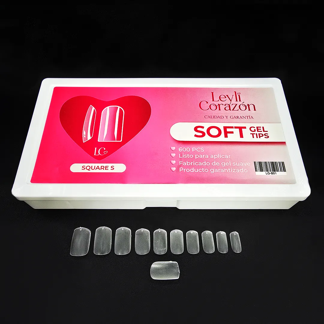 SOFT GEL SQUARE S X 600 LEYLI CORAZON 1 Leyli Corazón SOFT GEL SQUARE S X 600 LEYLI CORAZON