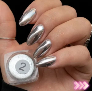 EFECTO CROMADO PLATEADO