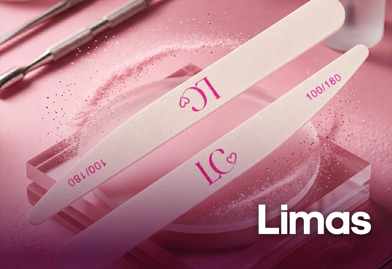 Limas Leyli Corazón Belleza Uñas Nails Lashes Pestañas Cejas Eyelashes Herramientas Cúticula