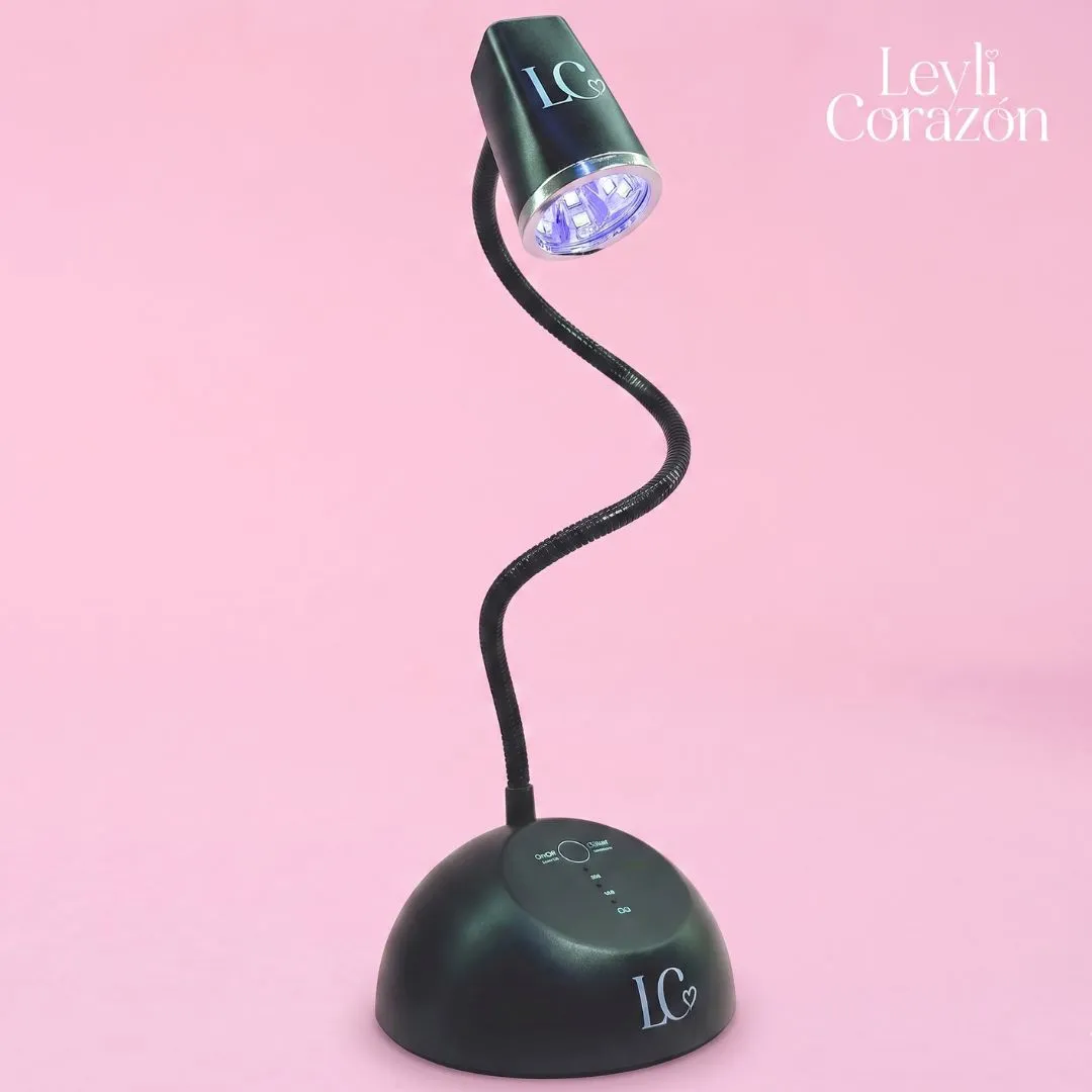 LAMPARA PRECURADO 18W NEGRO LEYLI CORAZON 1 Leyli Corazón LAMPARA PRECURADO 18W NEGRO LEYLI CORAZON