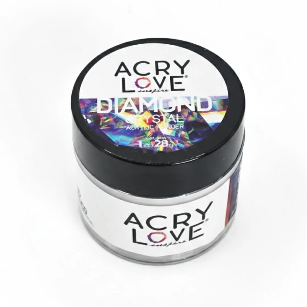 ACRY LOVE ACRÍLICO CRYSTAL 1OZ DIAMOND 1 Leyli Corazón ACRY LOVE ACRÍLICO CRYSTAL 1OZ DIAMOND