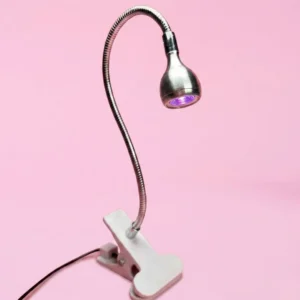 LAMPARA PRECURADO CON GANCHO 5W PLATEADO