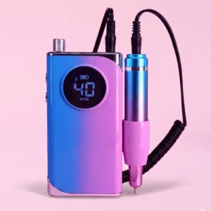 PULIDORA 40,000 RPM CELESTE-ROSADO