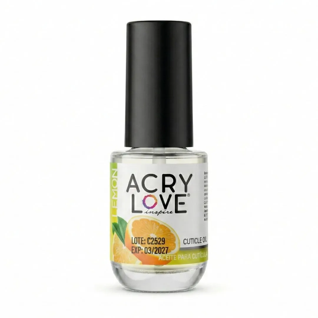 ACRY LOVE ACEITE YELLOW LEMON 14ML 1 Leyli Corazón ACRY LOVE ACEITE YELLOW LEMON 14ML