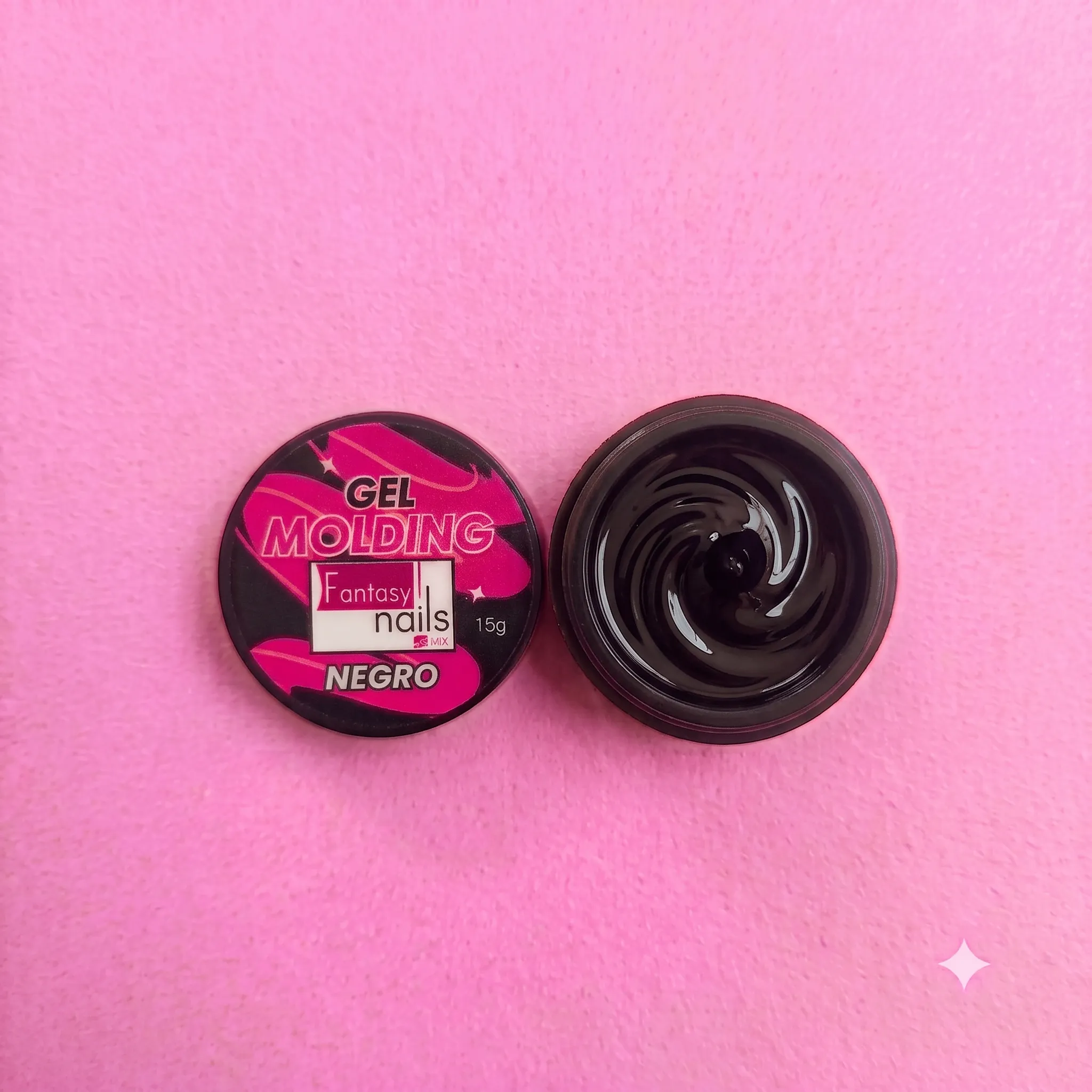 GEL MOLDING FANTASY NAILS 15G NEGRO