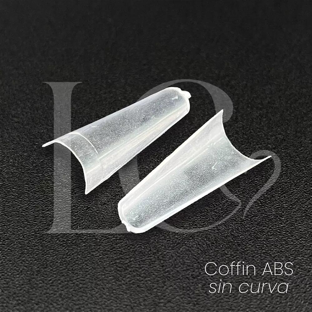 TIPS COFFIN ABS SIN CURVA 504PCS LC 1 Leyli Corazón TIPS COFFIN ABS SIN CURVA 504PCS LC