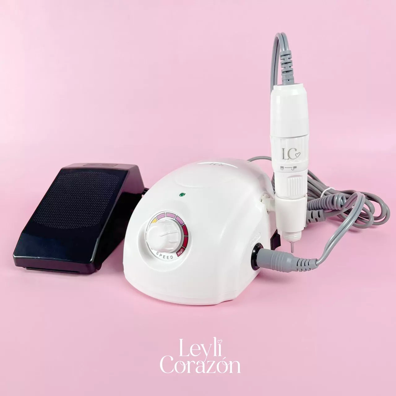 PULIDORA PEDICURA 65W BLANCO LEYLI CORAZON 1 Leyli Corazón PULIDORA PEDICURA 65W BLANCO LEYLI CORAZON