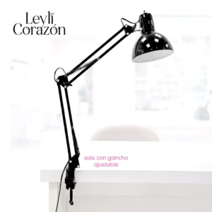 LAMPARA ILUMINACION 8008 NEGRO