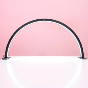 LAMPARA MEDIA LUNA NEGRO 24W